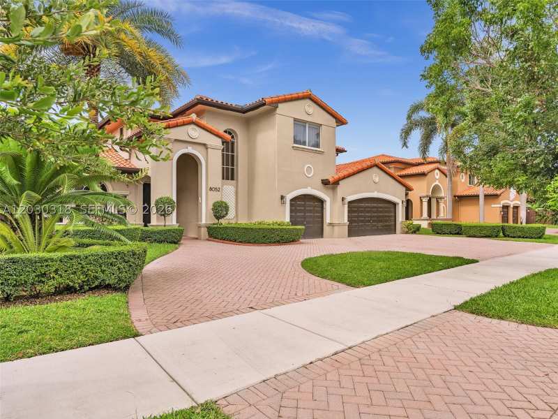 6 bedroom SingleFamilyResidence at 8052 NW 161st Ter, Silvercrest Lake Estates, Miami Lakes — photo 1