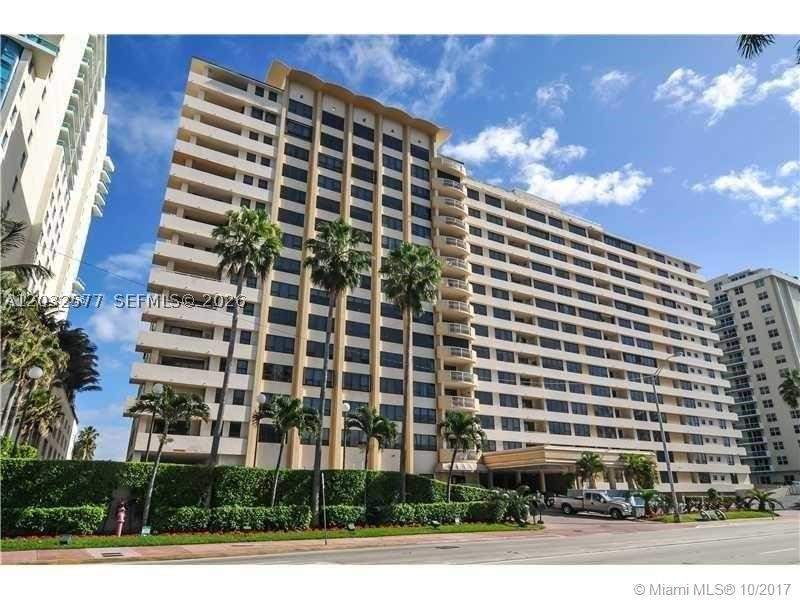 1 bedroom Condominium at 5005 Collins Ave 1202, THE CARRIAGE CLUB NORTH C, Miami Beach — photo 1