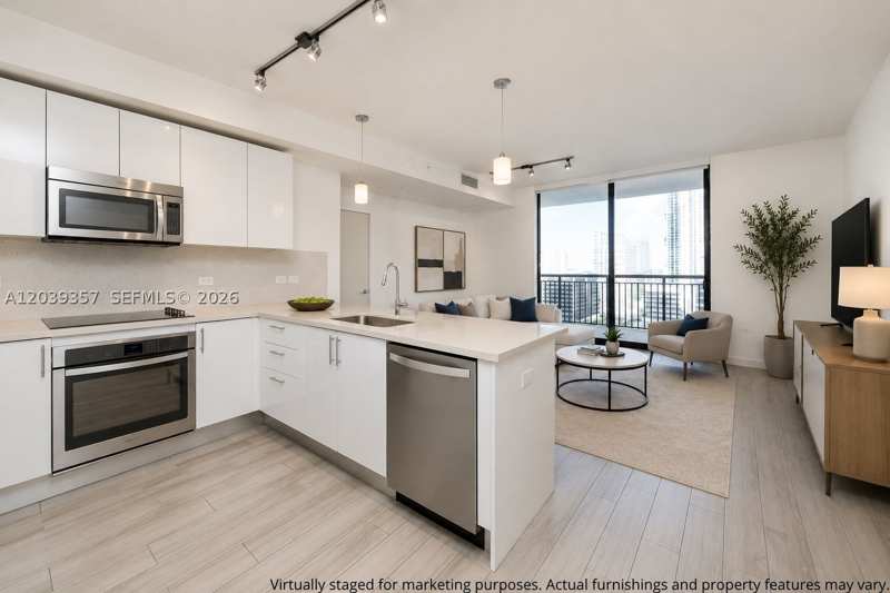 2 bedroom Condominium at 999 SW 1st Ave 2402, Nine Mary Brickell, Miami — photo 1