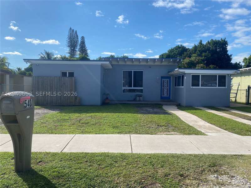 4 bedroom SingleFamilyResidence at 540 NW 111 St, West Miami Shores Sec D, Miami — photo 1