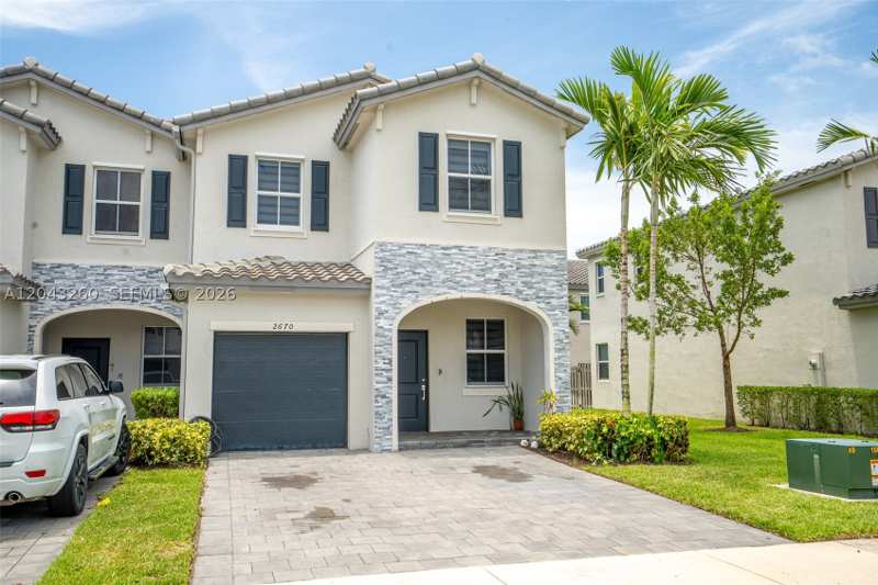 3 bedroom Townhouse at 2670 SE 12th St, Keys Gate Residential, Homestead — photo 1