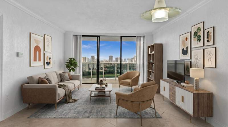 1 bedroom Condominium at 3675 N Country Club Drive 2405, Aventura Eldorado Condo, Aventura — photo 4