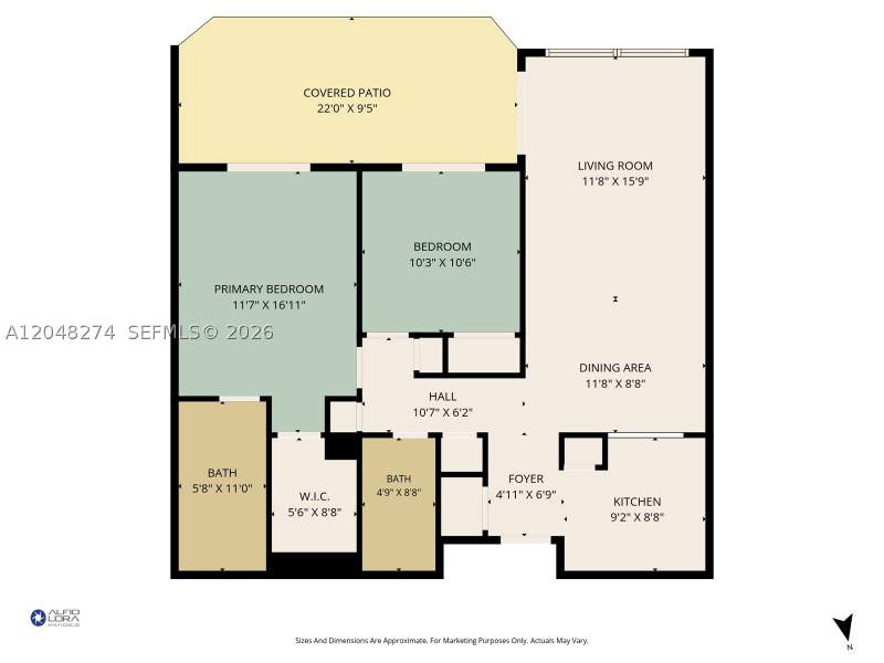 2 bedroom Condominium at 652 NE 63rd St 103, Milana Condo, Miami — photo 3