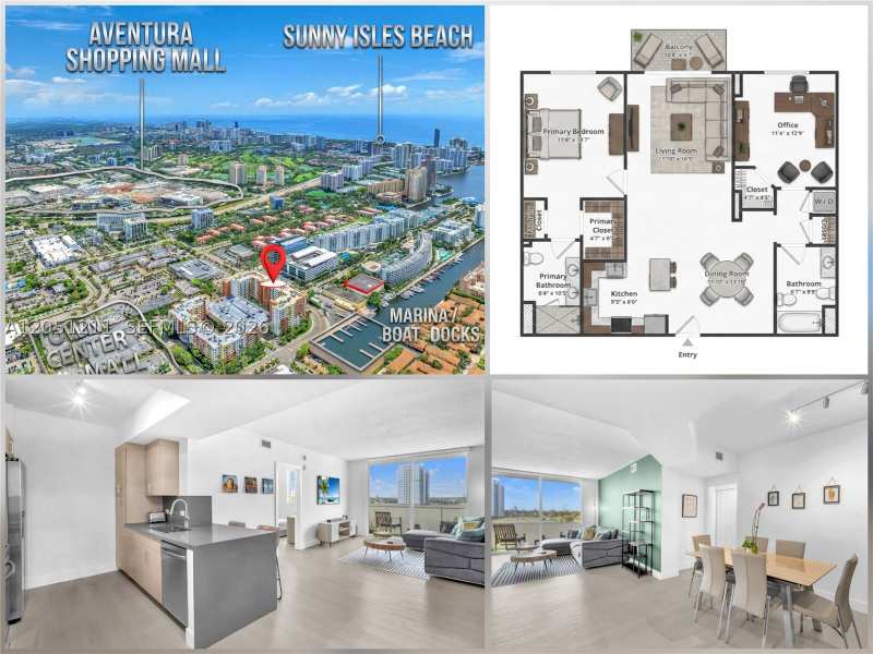 2 bedroom Condominium at 18800 NE 29th Ave 517 (Fully Renovated), Venture At Aventura East, Aventura — photo 1