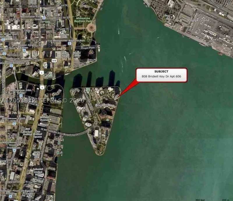 2 bedroom Condominium at 808 Brickell Key Dr 606, Two Tequesta Point Condo, Miami — photo 1