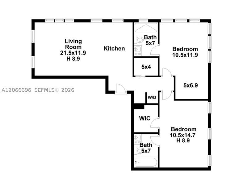 2 bedroom Condominium at 1027 Pennsylvania Ave 201, Penn Plaza Condo, Miami Beach — photo 2