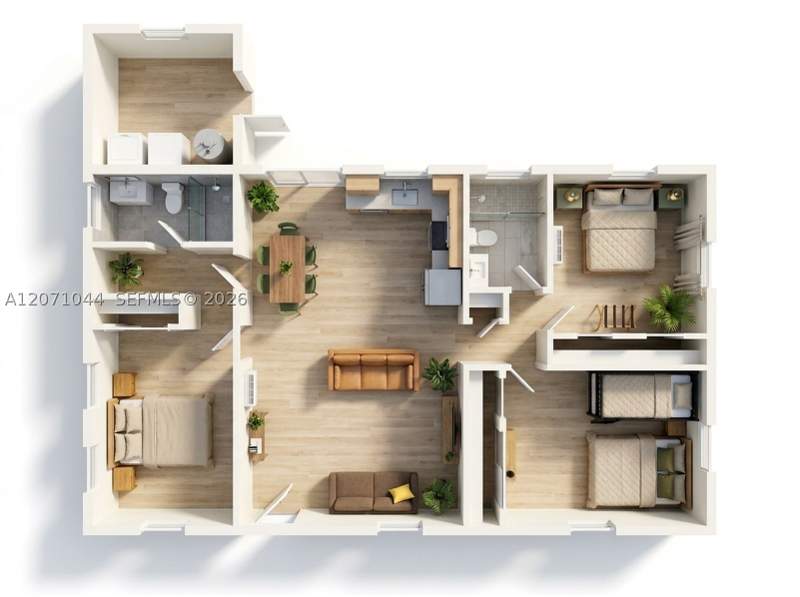 3 bedroom SingleFamilyResidence at 1153 NE 158th St, Fleeman Heights, North Miami Beach — photo 2