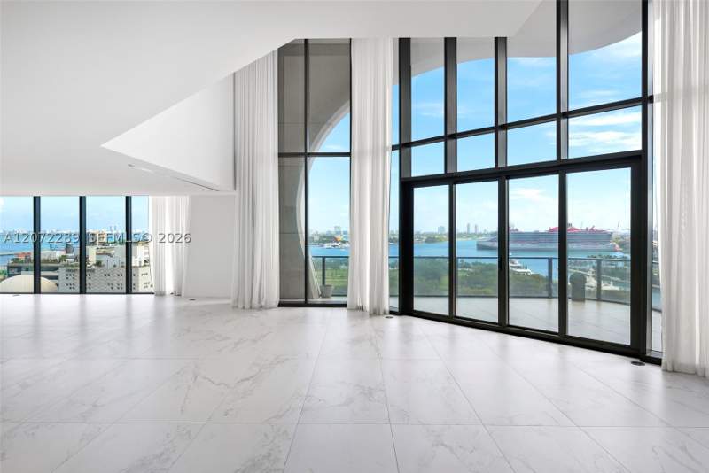 6 bedroom Condominium at 1000 Biscayne Blvd Town House 1201, One Thousand Museum Condo, Miami — photo 3