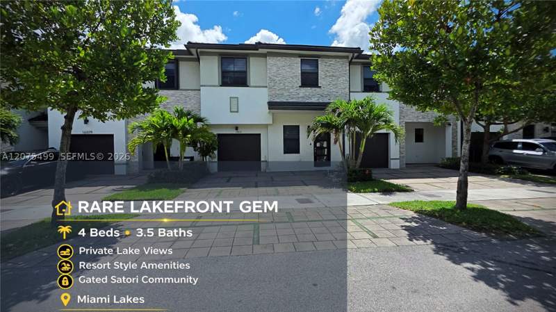 4 bedroom Townhouse at 16017 NW 91st Ct, Dunnwoody Lake, Miami Lakes — photo 2