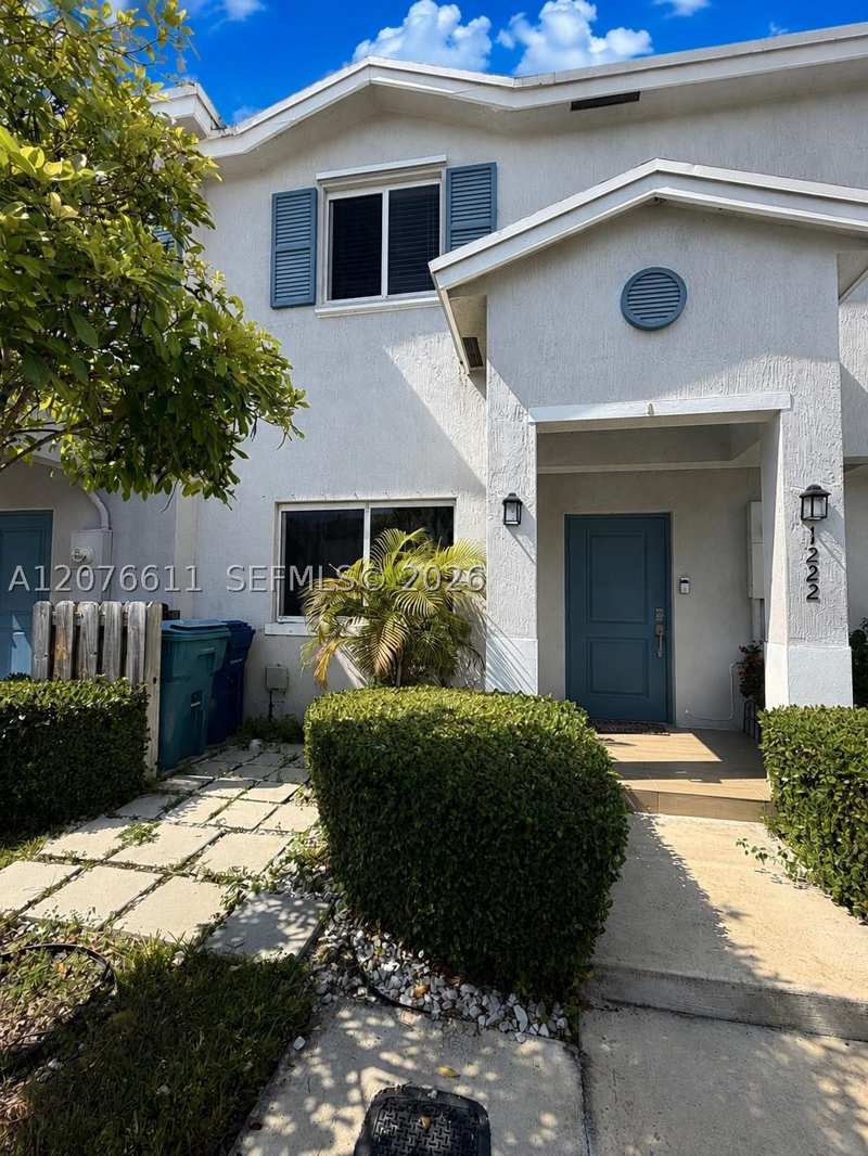 3 bedroom Townhouse at 1222 NW 3rd Ln, Forest Park Villas, Florida City — photo 1