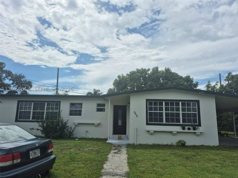 3 bedroom SingleFamilyResidence at 3810 NW 195th St, Carol City 2nd Addn, Miami Gardens — photo 1