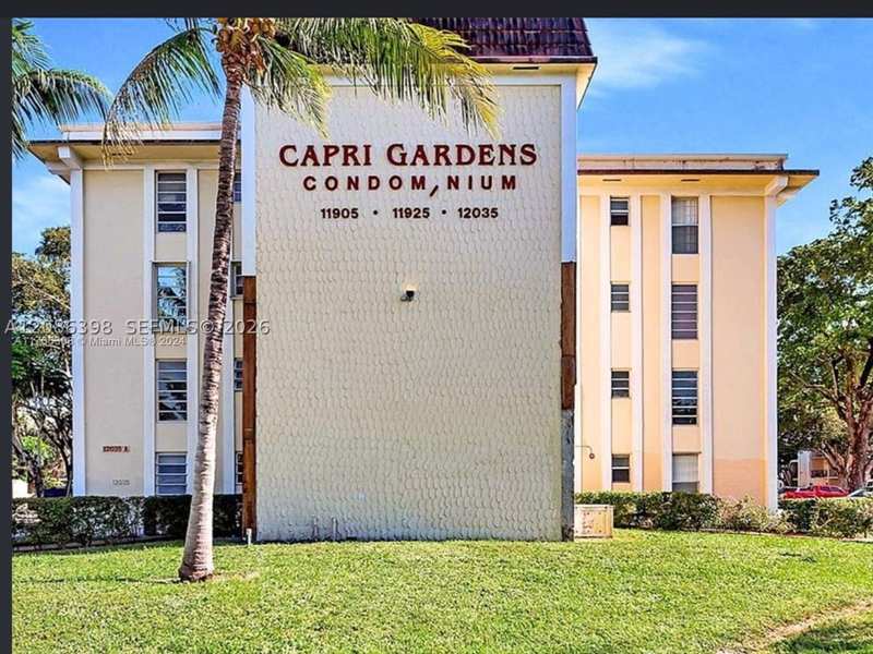 1 bedroom Condominium at 11905 NE 2nd Ave C308, Capri Gardens Condo, North Miami — photo 1