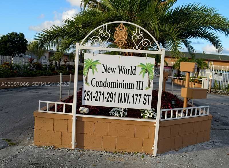 2 bedroom Condominium at 291 NW 177th St C-201, New World Condo Apts III, Miami Gardens — photo 1