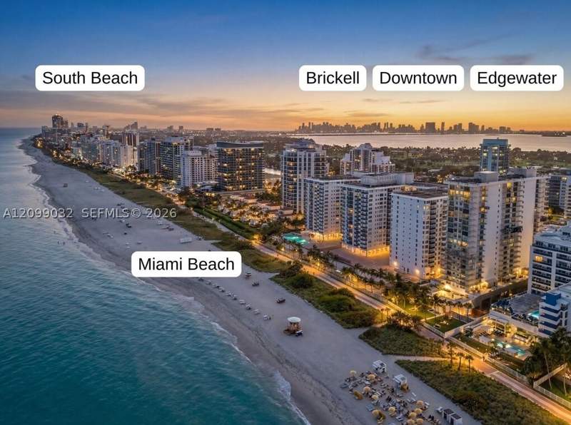 2 bedroom Condominium at 6061 Collins Ave 5F, Le Trianon Condo, Miami Beach — photo 3