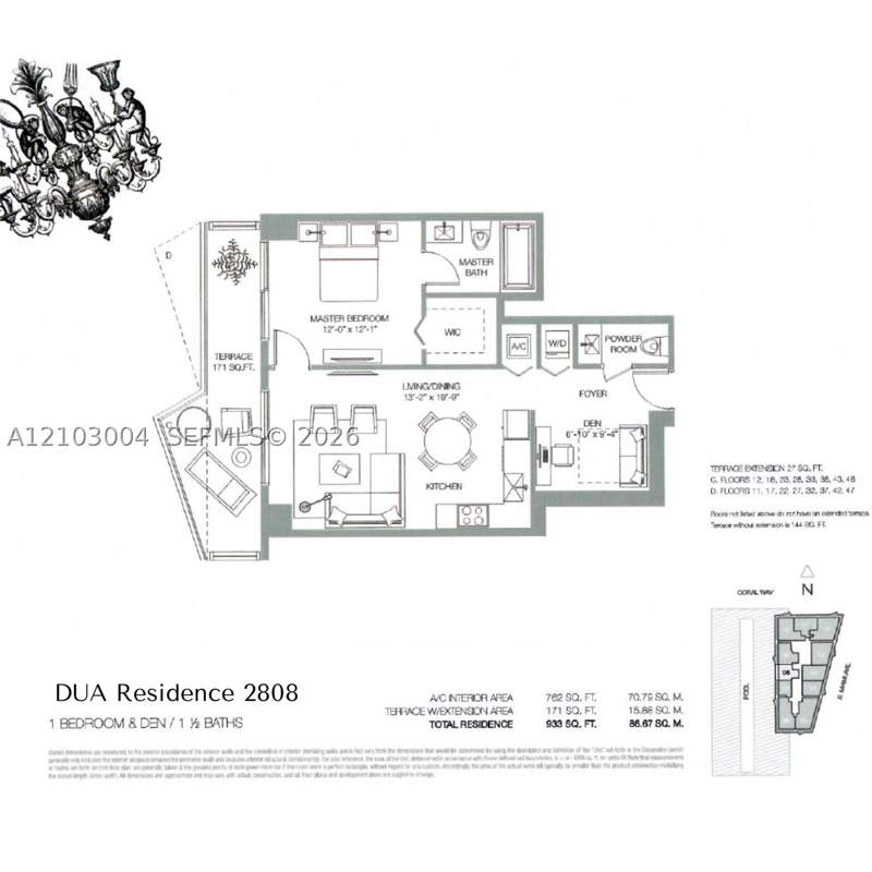 1 bedroom Condominium at 1300 S Miami Ave 2808, 1300 S Miami Avenue Condo, Miami — photo 3