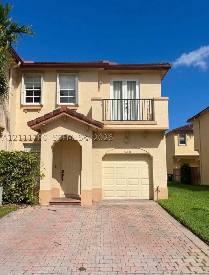 3 bedroom Townhouse at 12831 SW 135th Ter 0, Courts At Tuscany, Miami — photo 1