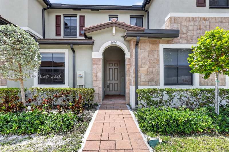 3 bedroom Townhouse at 3436 W 111th Pl, Aquabella North, Hialeah — photo 1