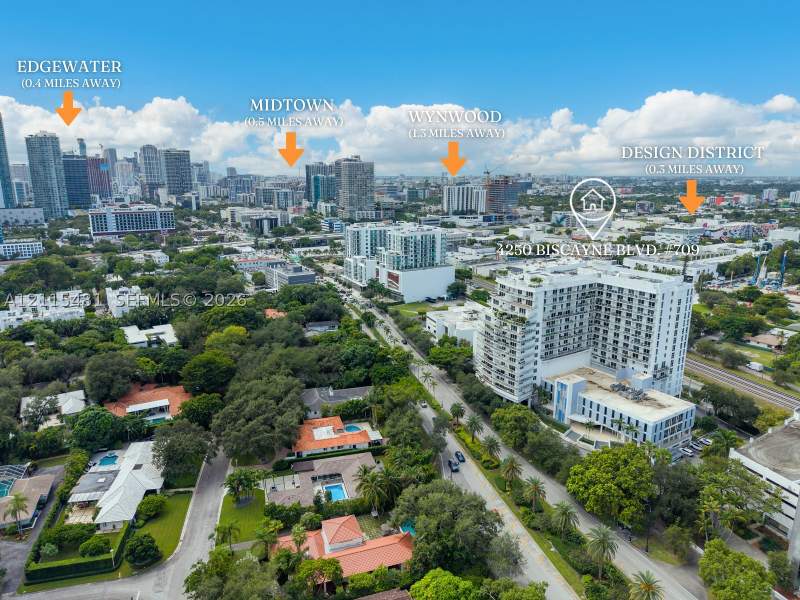 1 bedroom Condominium at 4250 Biscayne Blvd 709, 4250 Biscayne Boulevard C, Miami — photo 2