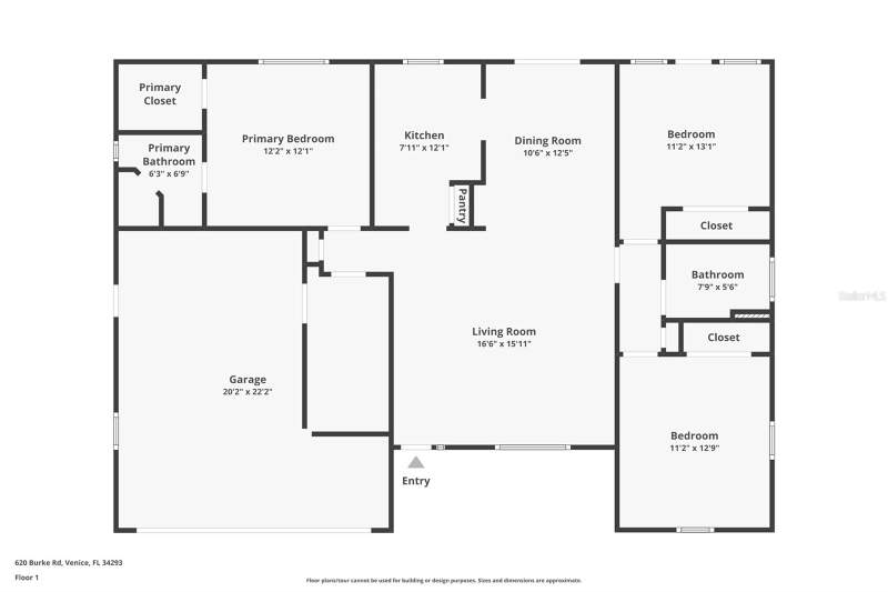3 bedroom Single Family Residence at 620 Burke Road, South Venice, Venice — photo 4