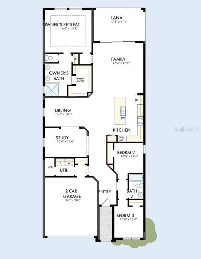 3 bedroom Single Family Residence at 5446 Knotty Oak Street, Oakfield At Mount Dora, Mount Dora — photo 3