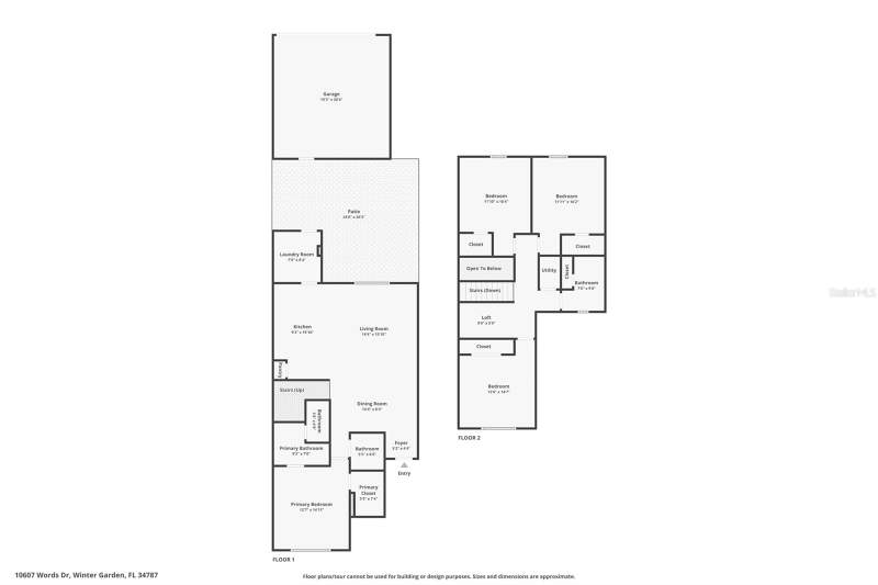4 bedroom Townhouse at 10607 WORDS DRIVE, STOREY GROVE PH 4, WINTER GARDEN — photo 3
