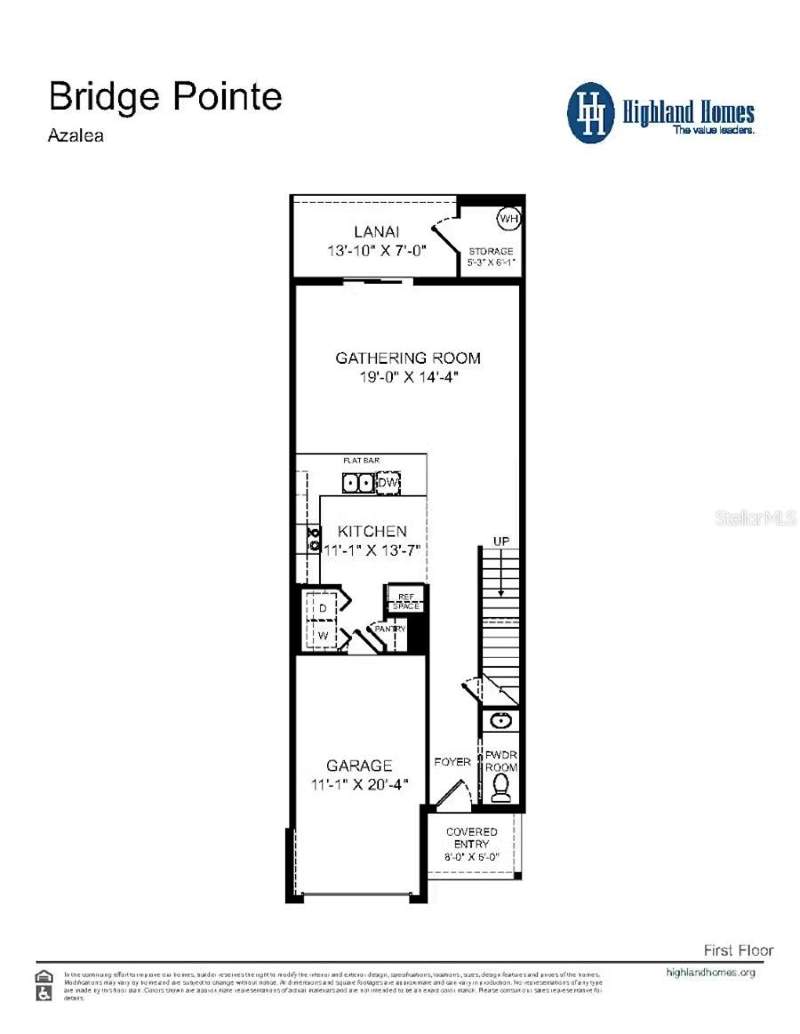 3 bedroom Townhouse at 362 CHESAPEAKE DRIVE, BRIDGE POINTE, ST CLOUD — photo 3