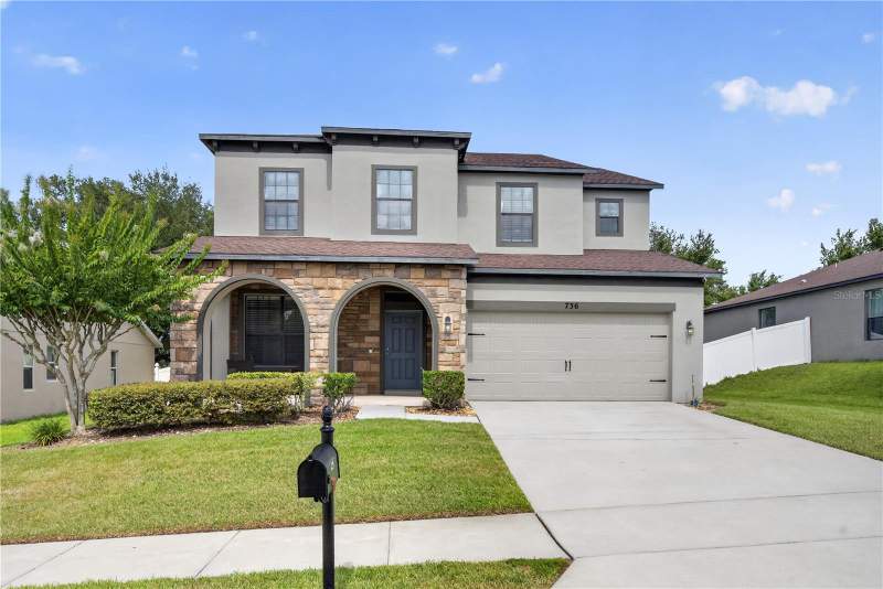 4 bedroom Single Family Residence at 736 Woods Landing Drive, Minneola Reserve At Minneola Ph 01, Minneola — photo 2