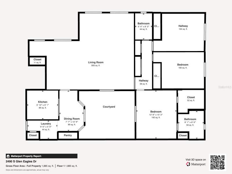 3 bedroom Villa at 2490 S Glen Eagles Drive, Glen Eagles Golf Villa, Deland — photo 5