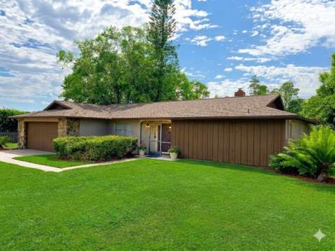 3215 Lake Saxon Drive, waterfront for sale in Land O' Lakes