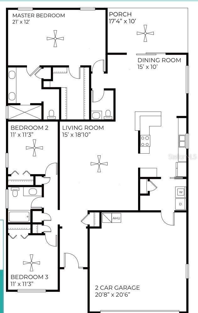 3 bedroom Single Family Residence at 6737 SW 13th Lane, Grand Oaks At Tower Ph 2 Pb 37 Pg 63, Gainesville — photo 4