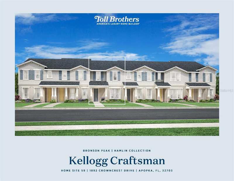 3 bedroom Townhouse at 1892 Crowncrest Drive, Bronson Peak, Apopka — photo 1