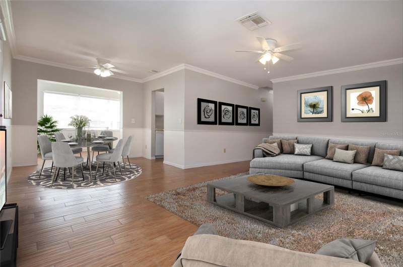 2 bedroom Condominium at 1828 Foxhunt Drive #A, Fairfield B Condo, Sun City Center — photo 2