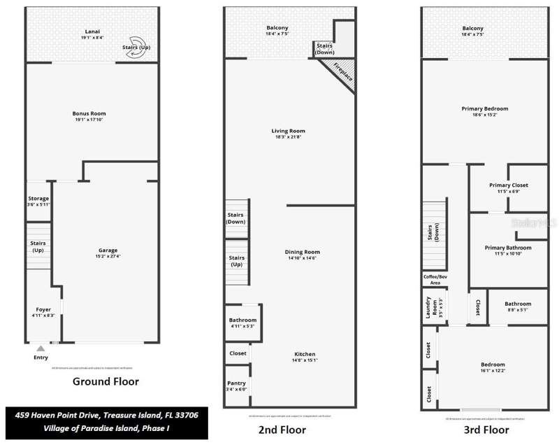 2 bedroom Condominium at 459 Haven Point Drive, Village Of Paradise Island, Treasure Island — photo 5