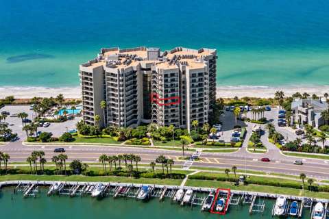 1660 Gulf Boulevard #706, waterfront for sale in Clearwater