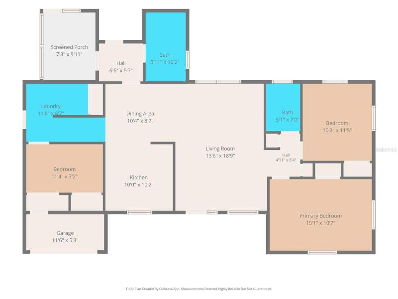 3 bedroom Single Family Residence at 5223 Drift Tide Drive, Grove Park, New Port Richey — photo 3