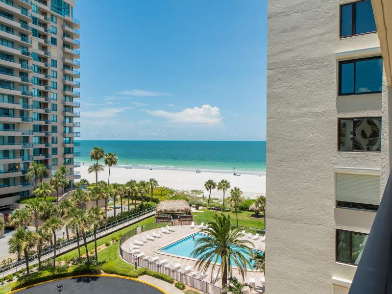 2 bedroom Condominium at 1480 GULF BOULEVARD #612, SAND KEY CONDO-SOUTH BEACH, CLEARWATER BEACH — photo 1