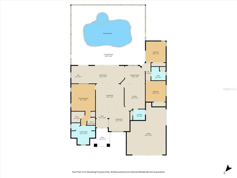 3 bedroom Single Family Residence at 9240 Butler Boulevard, Glen Lakes Ph 1, Weeki Wachee — photo 5