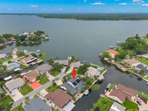 93 S Canal Drive, waterfront for sale in Palm Harbor
