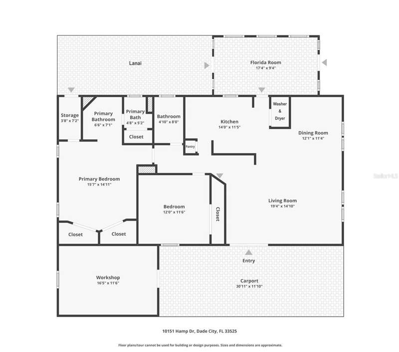 2 bedroom Manufactured Home at 10151 Hamp Drive, Hampton Court Unrec, Dade City — photo 5