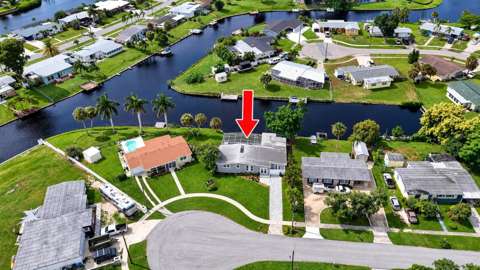 6488 Angle Place, waterfront for sale in North Port