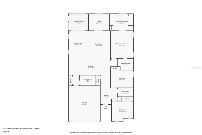 3 bedroom Single Family Residence at 8232 Olive Brook Drive, Epperson Ranch South Ph 1E-2, Wesley Chapel — photo 2