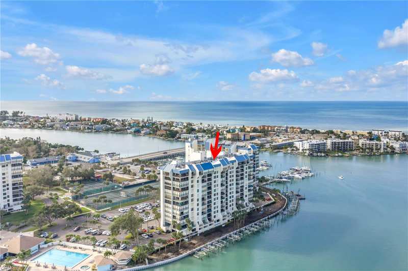 2 bedroom Condominium at 9495 Blind Pass Road #308, Intrepid The Condo, St Pete Beach — photo 1