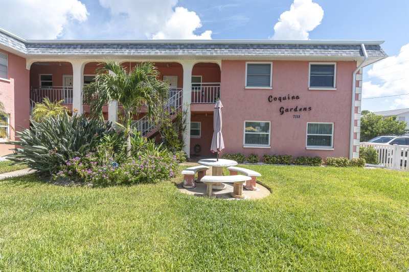 2 bedroom Condominium at 7115 Coquina Way #4, Coquina Gardens Condo, St Pete Beach — photo 1