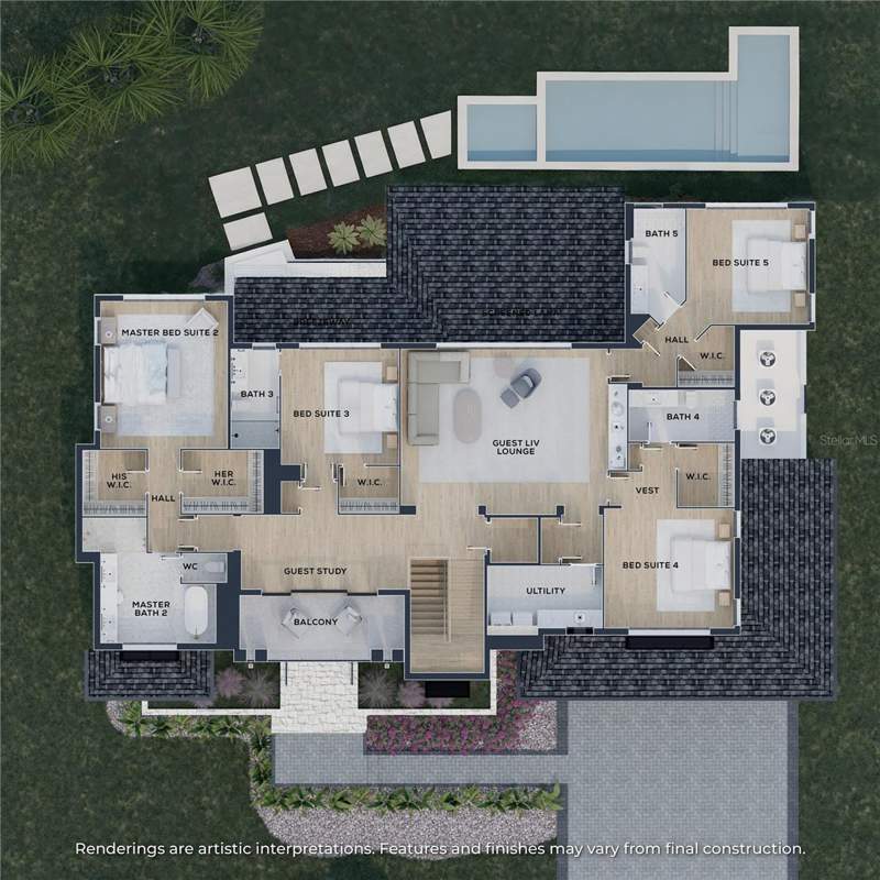 5 bedroom Single Family Residence at 2623 S Bryant Circle, Sunset Park, Tampa — photo 3