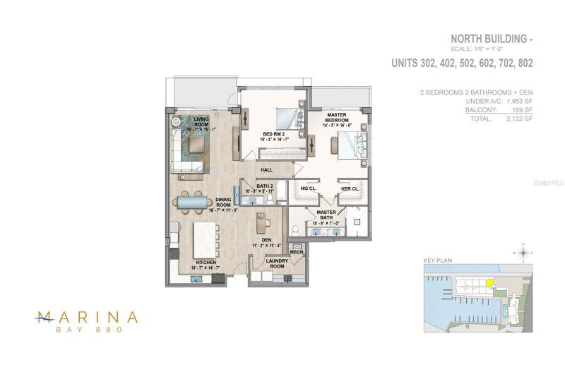 2 bedroom Condominium at 920 N Osceola Avenue #702, Marina Bay 880 Condo, Clearwater — photo 2