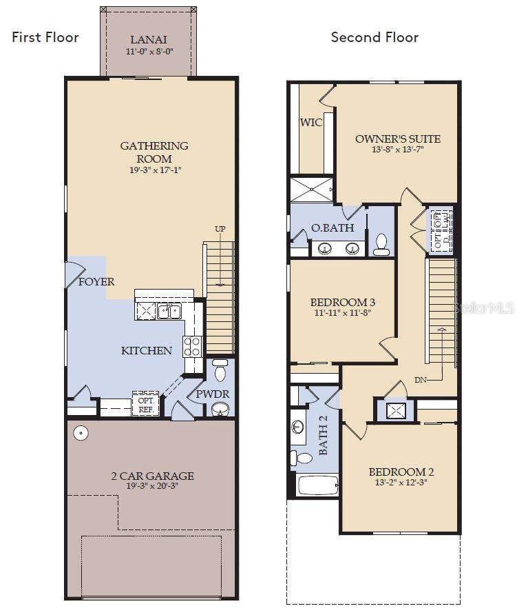 3 bedroom Townhouse at 446 BERYL COVE, EMERALD POINTE AT BERYL LANDING, SANFORD — photo 2