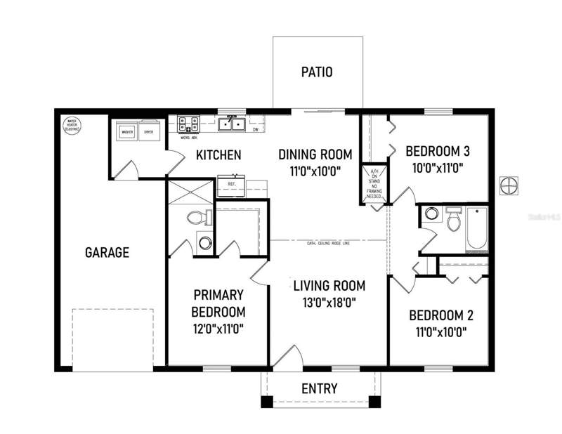 3 bedroom Single Family Residence at 15664 SW 28th Lane, Rainbow Park Un #3, Ocala — photo 5