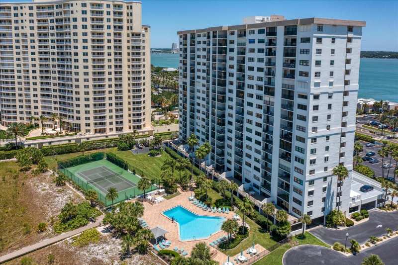 2 bedroom Condominium at 1230 Gulf Boulevard #402, Landmark Towers, Clearwater Beach — photo 1