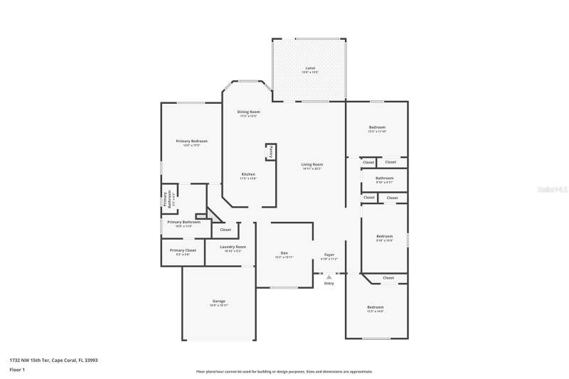 4 bedroom Single Family Residence at 1732 NW 15th Terrace, Cape Coral, Cape Coral — photo 3