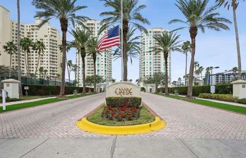 1180 Gulf Boulevard #806, waterfront for sale in Clearwater